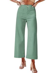 High Waisted Cropped Capris